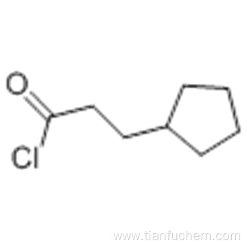 Cyclopentylpropionyl chloride CAS 104-97-2